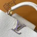 Louis Vuitton Capucines Mini Bag With Colorful Monogram Strap And Bow Detail size:27×17×9cm #A53754
