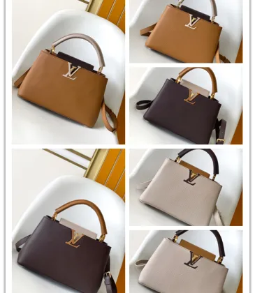 Louis Vuitton Capucines Handbag Collection In Diverse Colorways And Textures #A51212