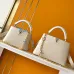 Louis Vuitton Capucines BB Handbags With Gold Chains And Blue Accents #A51213