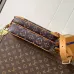 Vintage - Inspired Louis Vuitton Monogram Crossbody Bag With Dual Pockets size:25×17×11cm #A53525