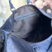 Louis Vuitton Embossed Monogram Keepall Bandoulière Bag In Stylish Blue For Travel #A52104
