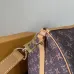 Louis Vuitton Monogram Canvas Keepall Bandoulière Bag With Timeless Design #A50987