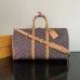 Louis Vuitton Monogram Canvas Keepall Bandoulière Bag With Timeless Design #A50987