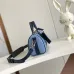 Louis Vuitton Denim - Effect Monogram Speedy Bandoulière In Light Blue #A51006