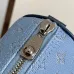 Louis Vuitton Denim - Effect Monogram Speedy Bandoulière In Light Blue #A51006