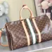Louis Vuitton Monogram Keepall Bandoulière: Customized Luxury Travel Companion size:45×27×20cm #A53534