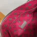 Louis Vuitton Gray Speedy Bandoulière Bag With Pink Monogram Print #A52597