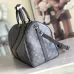 Louis Vuitton Monogram Eclipse Keepall Bandoulière With Patches And Stripes #A52721