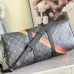 Louis Vuitton Monogram Eclipse Keepall Bandoulière With Patches And Stripes #A52721