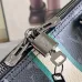 Louis Vuitton Monogram Eclipse Keepall Bandoulière With Green Stripe And Badge #A52719