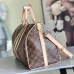 Louis Vuitton Monogram Travel Bag With Unique Striped Accent And Badge size:50×29×23cm #A53524