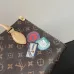 Chic Louis Vuitton Monogram Canvas Handbag With Distinctive Patches size:25×19×11.5cm #A53370