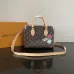 Chic Louis Vuitton Monogram Canvas Handbag With Distinctive Patches size:25×19×11.5cm #A53370