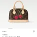 Louis Vuitton Nano Alma Bag With Cherry Print And Classic Monogram size:18×12×8cm #A53372