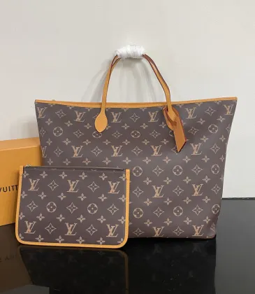 Louis Vuitton Monogram Canvas Tote Set With Matching Pouch For Fashion Lovers #A53367