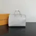 Louis Vuitton Speedy Bandoulière Bag In Embossed Grey For Timeless Elegance #A52103