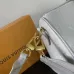 Louis Vuitton Speedy Bandoulière Bag In Embossed Grey For Timeless Elegance #A52103