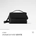 Louis Vuitton Black Leather Crossbody Bag With Subtle Monogram Detailing size:20×11×5cm #A53377