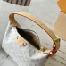 Louis Vuitton White Monogram Canvas Baguette Bag With Contrast Strap And Signature Design #A50832