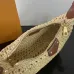 Louis Vuitton Crochet Straw Baguette Bag With Leather Handle Accents size:18×11×6cm #A54068