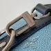 Louis Vuitton Speedy Bandoulière Bag In Light Blue Monogram Canvas With Black Leather Trim #A50808