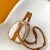 Louis Vuitton Speedy Bandoulière Bag In White Monogram Canvas With Leather Trim And Strap #A50809