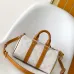 Louis Vuitton Speedy Bandoulière Bag In White Monogram Canvas With Leather Trim And Strap #A50809