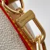 Louis Vuitton Speedy Bandoulière Bag In White Monogram Canvas With Leather Trim And Strap #A50809