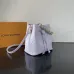 Louis Vuitton Lilac Empreinte Leather Bucket Bag With Braided Chain Handle And Adjustable Strap size:20×20×13cm #A54323