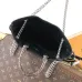 Louis Vuitton M25522 Off Duty Sheepskin Backpack with Chain 25 x 10 x 24cm #A61873