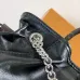 Louis Vuitton M25522 Off Duty Sheepskin Backpack with Chain 25 x 10 x 24cm #A61873