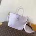 Louis Vuitton M25656 Neverfull Bandoulière Inside Out BB Tote Bag - Purple Monogram Canvas &amp; Leather with Microchip #A60520