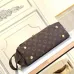 Louis Vuitton Monogram Canvas Hobo Bag With Gold Hardware And Structured Flap Design #A50803