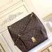 Louis Vuitton Monogram Canvas Hobo Bag With Gold Hardware And Structured Flap Design #A50803