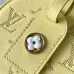 Louis Vuitton Beige Embossed Monogram Round Crossbody Bag With Mini Tag And Strap #A50891