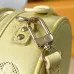 Louis Vuitton Beige Embossed Monogram Round Crossbody Bag With Mini Tag And Strap #A50891