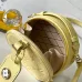 Louis Vuitton Beige Embossed Monogram Round Crossbody Bag With Mini Tag And Strap #A50891