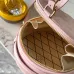 Louis Vuitton Beige Embossed Monogram Round Crossbody Bag With Mini Tag And Strap #A50891