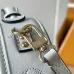 Louis Vuitton Beige Embossed Monogram Round Crossbody Bag With Mini Tag And Strap #A50891