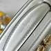 Louis Vuitton Beige Embossed Monogram Round Crossbody Bag With Mini Tag And Strap #A50891