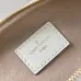 Louis Vuitton White Embossed Monogram Crossbody Bag With Pink Flower Charm And Chain Strap #A50893