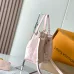 Louis Vuitton Pink Embossed Monogram Handbag Set With Matching Wallet And Charm #A50890