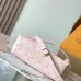 Louis Vuitton Pink Embossed Monogram Handbag Set With Matching Wallet And Charm #A50890