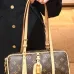 Louis Vuitton Monogram Canvas Cylinder Bag - Luxury Top-Handle Handbag with Gold-Tone Lock &amp; Signature Hardware M47031 #A58357