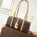 Louis Vuitton Monogram Canvas Cylinder Bag - Luxury Top-Handle Handbag with Gold-Tone Lock &amp; Signature Hardware M47031 #A58357