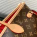 Louis Vuitton Neverfull Bandoulière Inside Out Medium Handbag With Chip Red #A54902