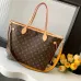 Louis Vuitton Neverfull Bandoulière Inside Out Medium Handbag Yellow #A54901