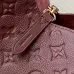 Louis Vuitton Neverfull MM Tote Bag (2 Colors) – Black/Burgundy Monogram Empreinte Leather with Gold-Tone Lock #A59173