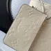 Louis Vuitton Neverfull medium shopping bag Handbag With Chip Apricot #A54896