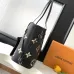 Louis Vuitton Neverfull medium shopping bag Handbag With Chip Black #A54895